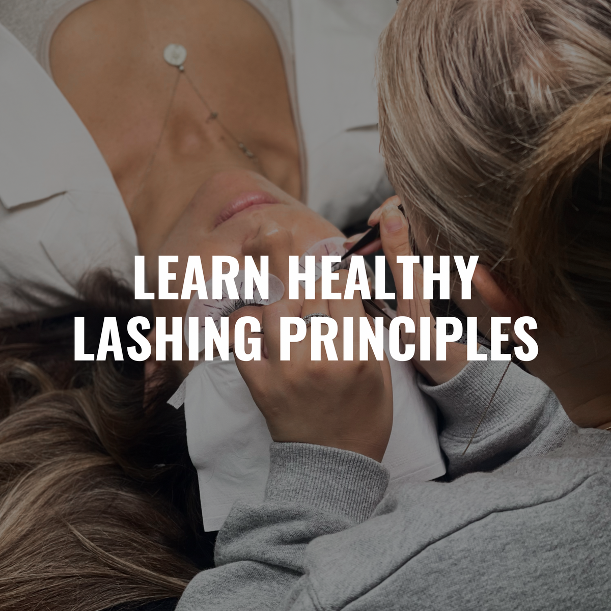 Lash mastery course – classic + volume