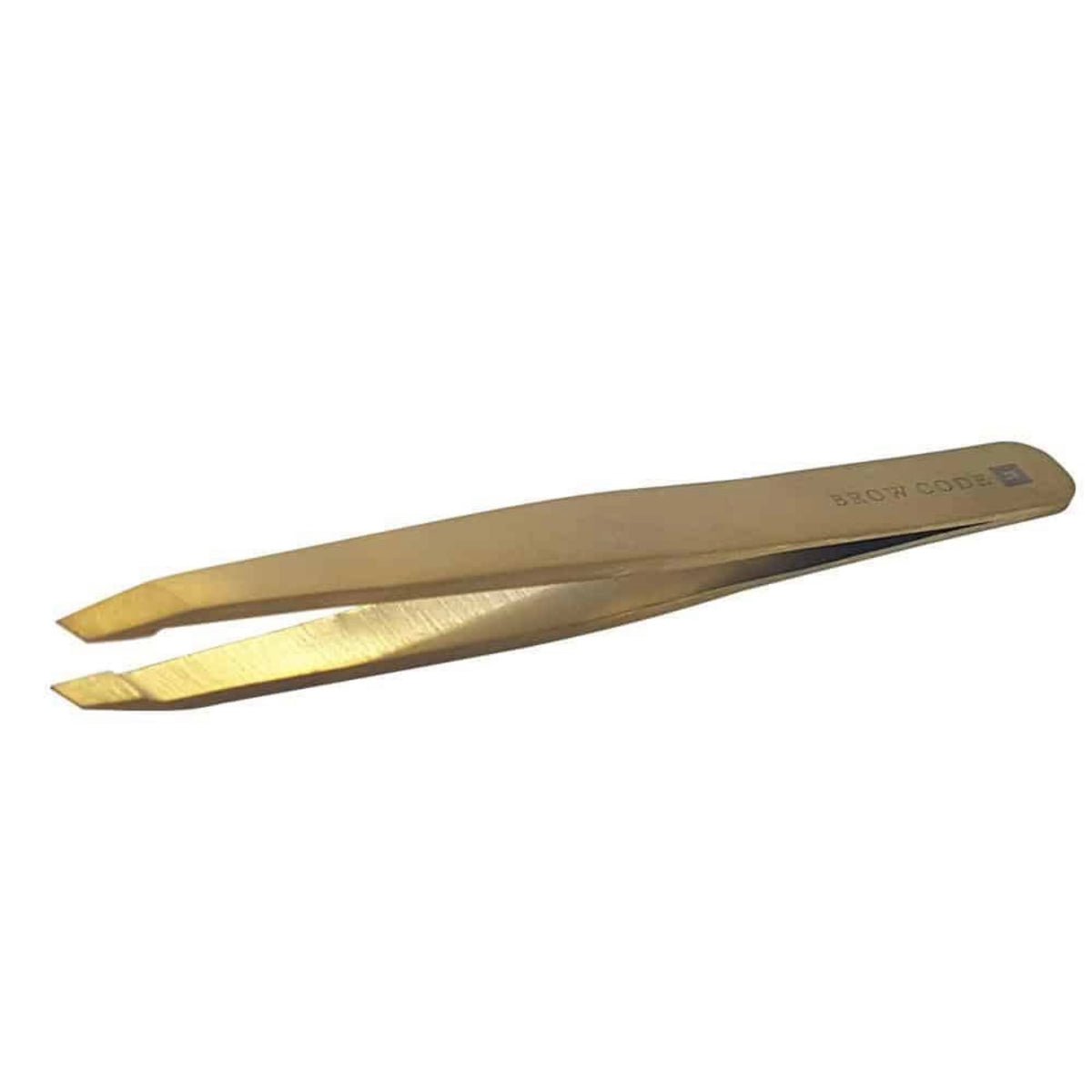 Slant precision tweezer