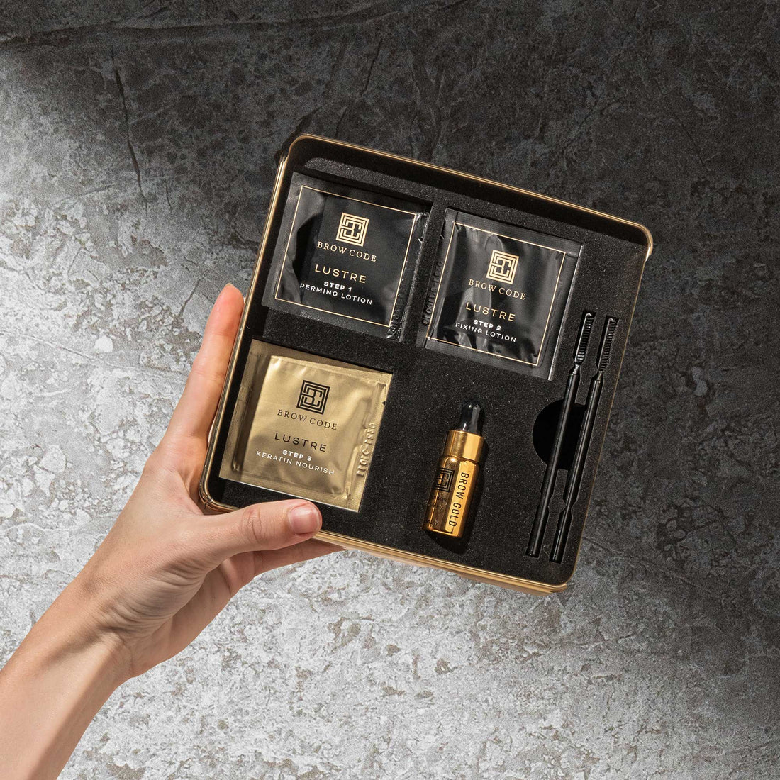 Lustre brow lamination kit